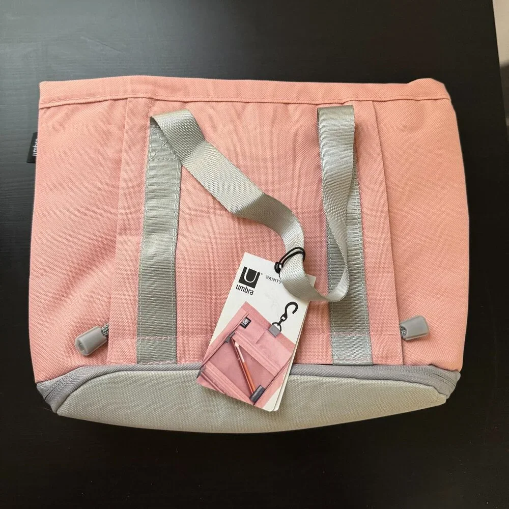 NWT Umbra Travel Vanity Organizer | Pink